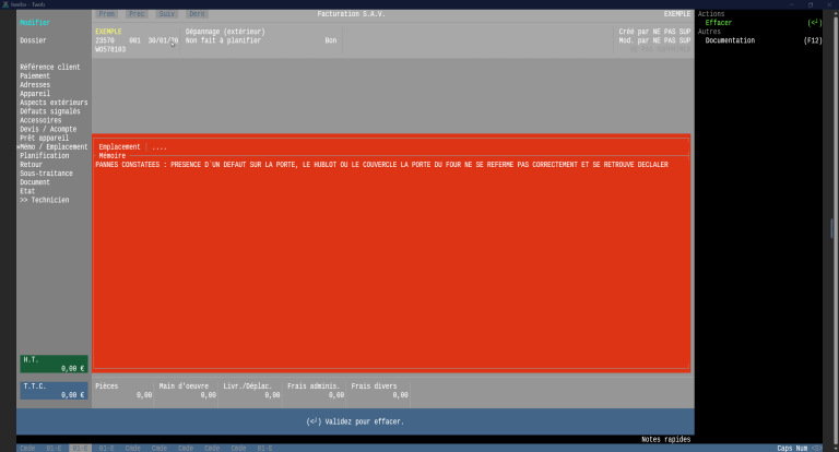 intégration intervention SFG dossier
