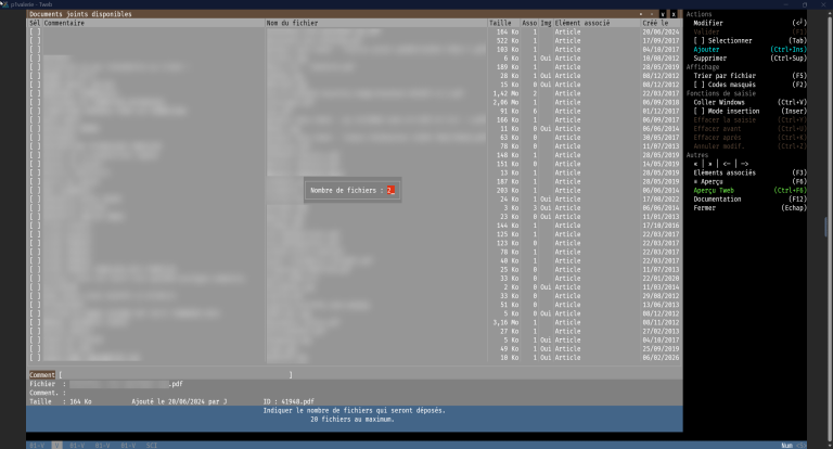 fiche article document joint dépose de fichiers