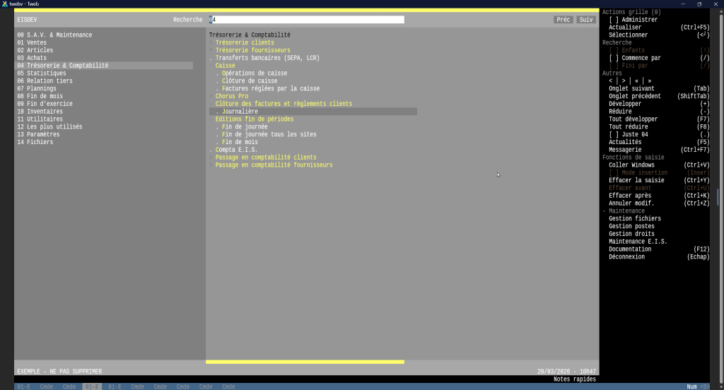grille clôture journalière